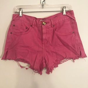 Free People Denim Cutoffs